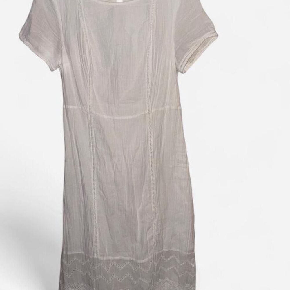 Old-navy Women's White and Cream Dress